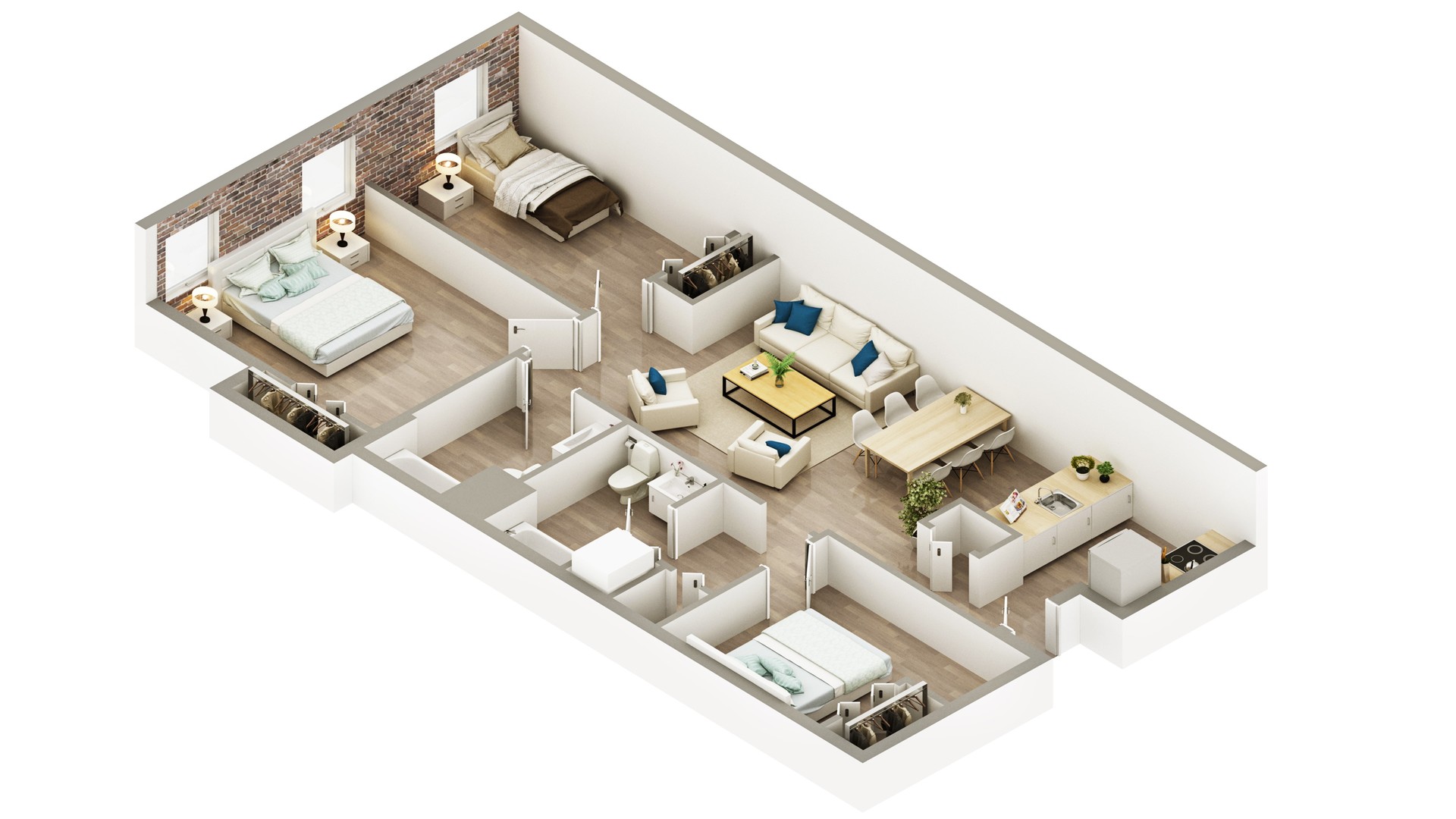 1000 King Street – 2 Bedroom Model